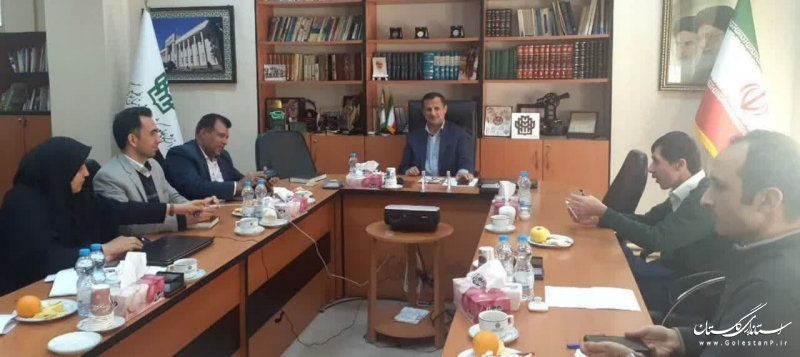  نشست مشترک سرپرست دانشگاه علوم کشاورزی و منابع طبیعی گرگان با مدیریت پدافند غیرعامل استان گلستان برگزار شد.