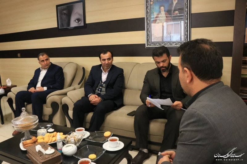 نشست مشترک مدیرکل امور اتباع و مهاجرین خارجی استان با مدیر کل اتباع خارجی مازندران