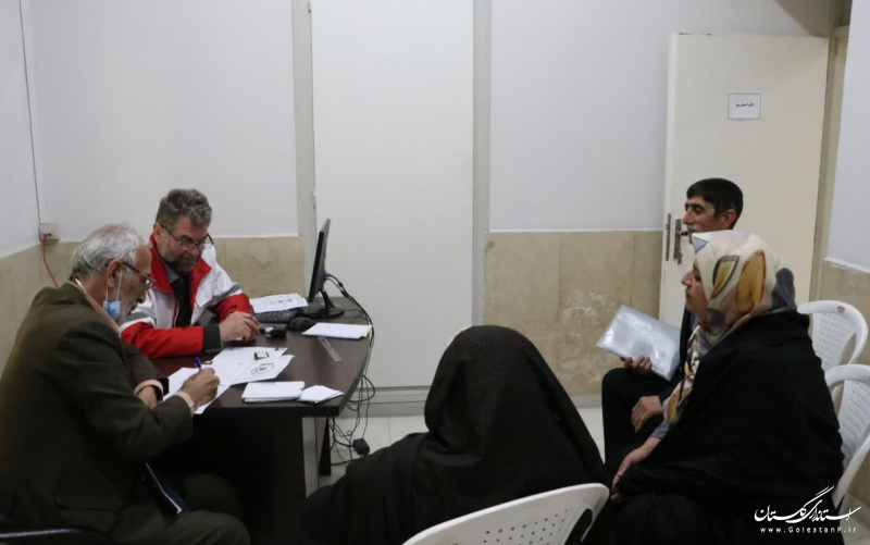 معاینات پزشکی پیش از اعزام ۲۸۰۰ زائر حج تمتع در گلستان