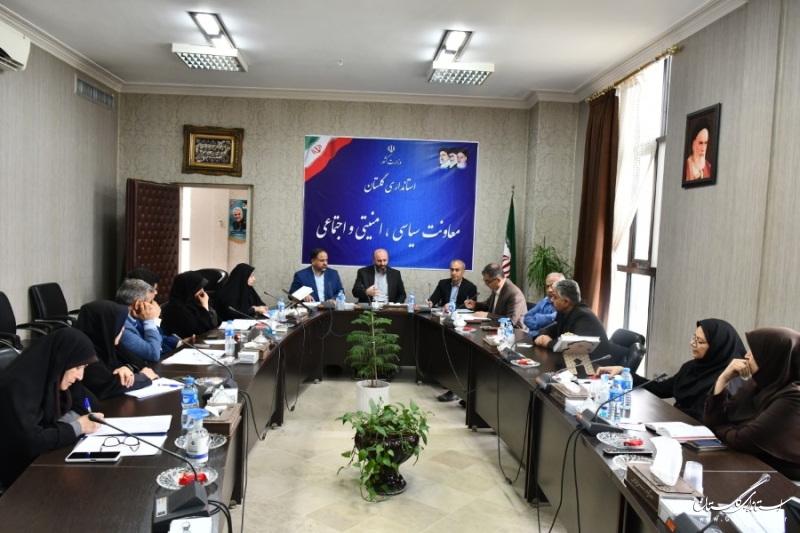 جلسه هماهنگی دبیرخانه ستاد انتخابات استان برگزار شد