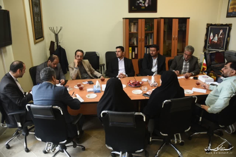 اولین جلسه شورای مدیران حوزه استاندار گلستان برگزار شد