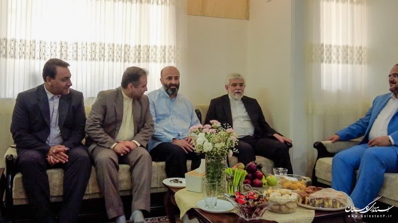 گزارش تصویری|| دیدار عیدانه استاندار گلستان از سادات