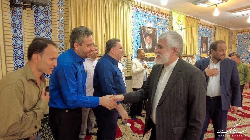 گزارش تصویری|| دیدار عیدانه استاندار گلستان از سادات