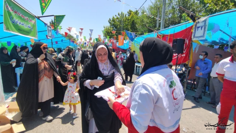 خدمات بشردوستانه جوانان گلستانی در جشن های قربان تا غدیر