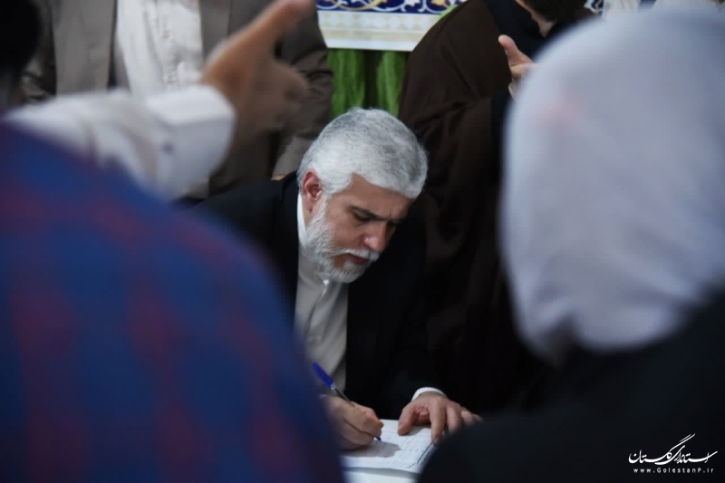 گزارش تصویری| حضور استاندار گلستان در شهرستان رامیان