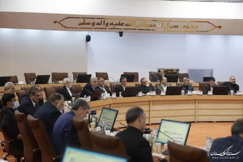 حضور استاندار گلستان در نشست ۶ ساعته استانداران با وزیر کشور