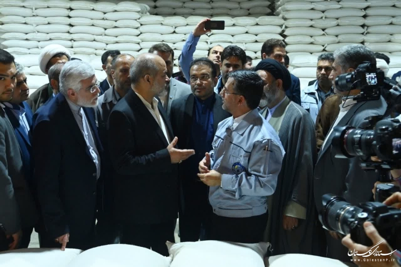 افتتاح کارخانه شالیکوبی مدرن با حضور وزیرکشور