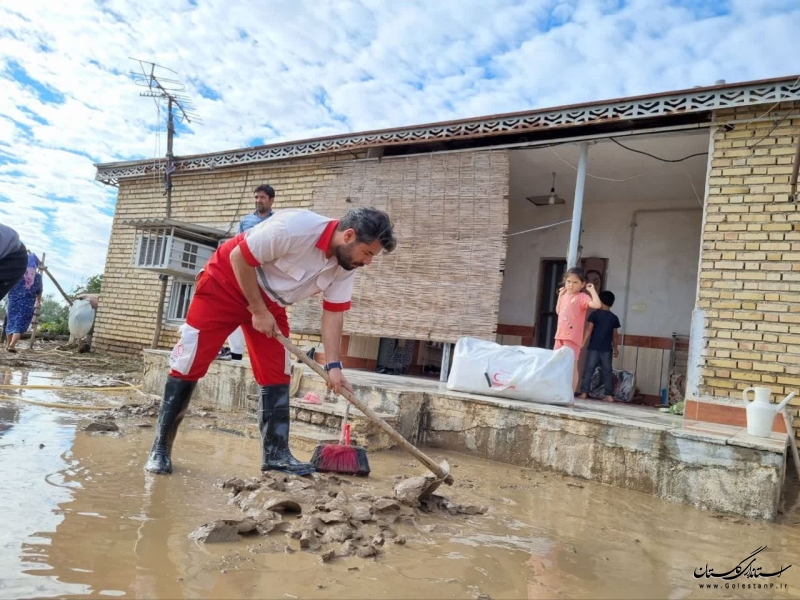 آبگرفتگی در شرق گلستان/ ۲۹۳ نفر امدادرسانی شدند