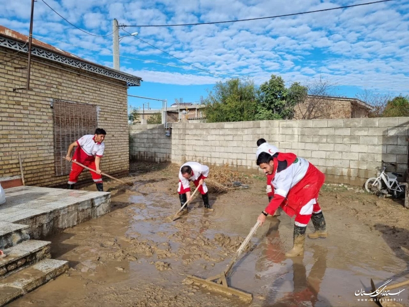 آبگرفتگی در شرق گلستان/ ۲۹۳ نفر امدادرسانی شدند