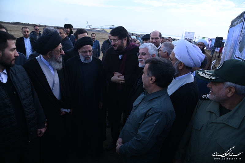 گزارش تصویری || سفر دوم رییس جمهور محترم به استان گلستان