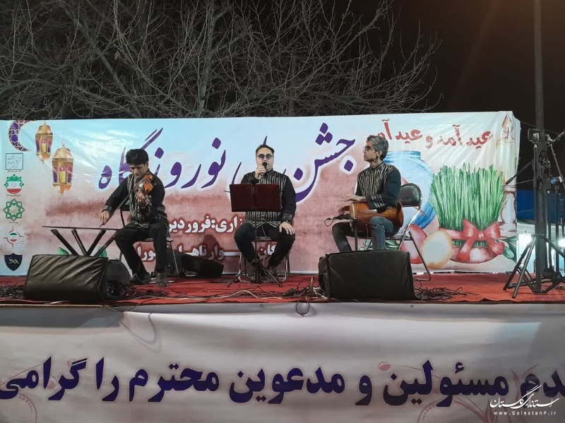 برپایی جشن ملی نوروزگاه و افتتاح بازارچه صنایع‌دستی نوروزی در گرگان
