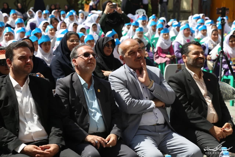 نواخته شدن زنگ سلامت در مدارس استان گلستان