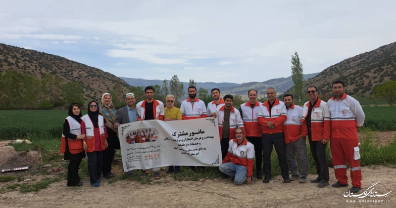 خدمات تیم های بهداشت و درمان اضطراری هلال احمر به ۳۲۰ نفر از روستائیان کردکوی