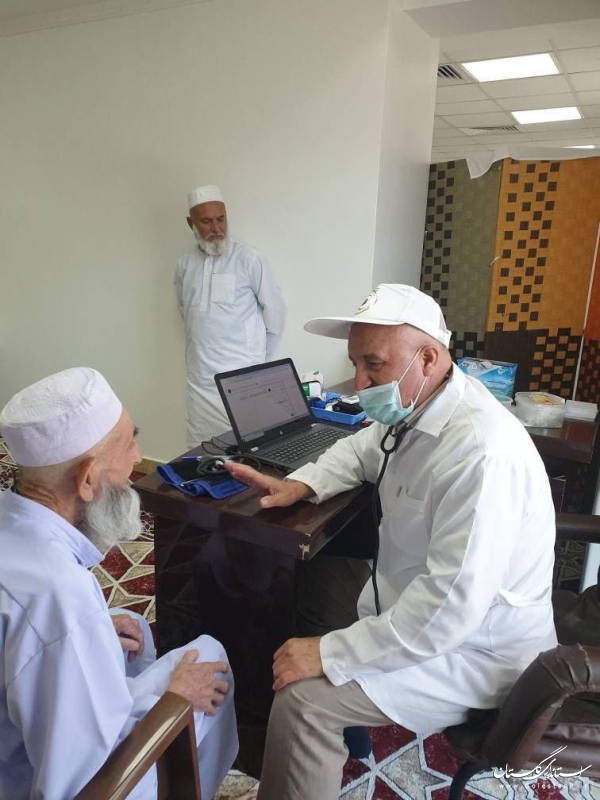 خدمت رسانی ۱۱ پزشک داوطلب گلستانی به زائرین حج تمتع