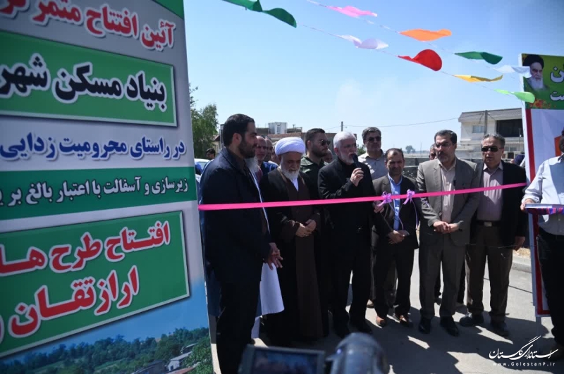 در مسیر خدمت به مردم شهرستان آزادشهر همگام با استاندار گلستان