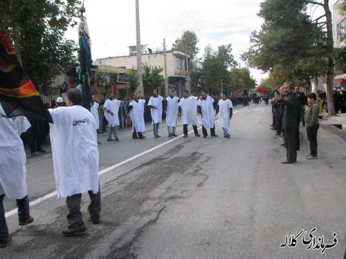 گزارش تصویری از برگزاری مراسم ظهر عاشورا در شهرستان کلاله