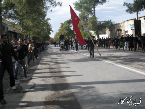 گزارش تصویری از برگزاری مراسم ظهر عاشورا در شهرستان کلاله