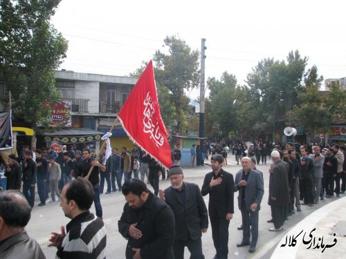 گزارش تصویری از برگزاری مراسم ظهر عاشورا در شهرستان کلاله