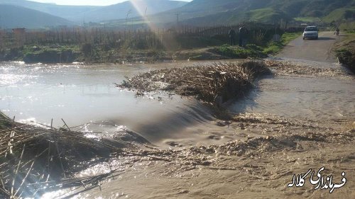 بازگشایی پل ورودی روستاهای چروک پیشکمر و قره یسربالا