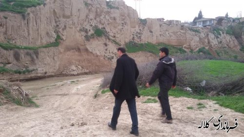 بازدیدبخشدار پیشکمراز روستای عزیزآباد