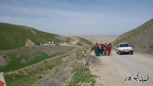 بانوان بخش پیشکمر در کوهپیمایی بمناسبت روز زن شرکت کردند.