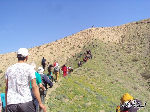 بانوان بخش پیشکمر در کوهپیمایی بمناسبت روز زن شرکت کردند.