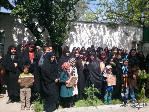 مراسم روز زن در موسسه خیریه همای سعادت کلاله برگزار شد