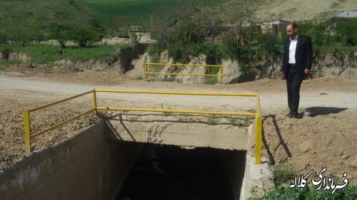 بازدید  بخشدار پیشکمر از روستای قره آقاچ