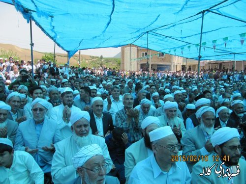 مراسم عمامه گذاری طلاب حوزه علوم دینی اورجنلی کلاله با حضور نماینده ولی فقیه در استان برگزار شد