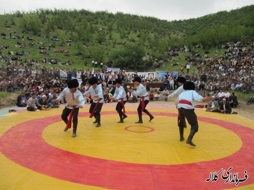 مسابقه کشتی گورش جام فراغی در کلاله برگزار شد