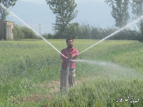 حفاظت از منابع آب با اجرای طرح های آبیاری نوین امکان پذیر است