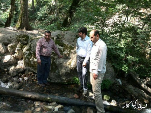 بازدید فرماندار کلاله از شرایط آب روستایی بخش پیشکمر