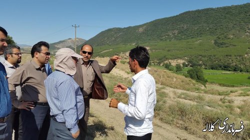 بازدید از روستاهای در معرض خطر بخش پیشکمر