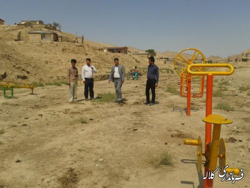 بازدید بخشدار از پل ورودی روستای اوقچی