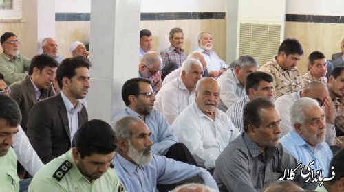 مراسم گرامیداشت جانباختگان حادثه منا در کلاله برگزار شد