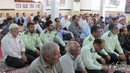 مراسم گرامیداشت جانباختگان حادثه منا در کلاله برگزار شد