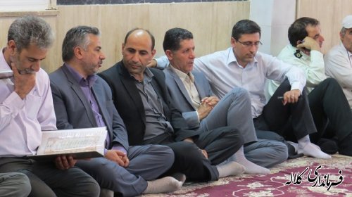 مراسم گرامیداشت جانباختگان حادثه منا در کلاله برگزار شد