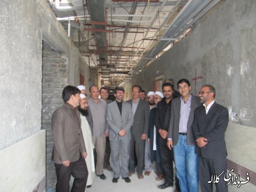 دیدار فرماندار کلاله با رئیس اداره ثبت اسناد و سردفتران