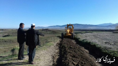 راه عبوری ساکنین روستای سدشهید چمران بخش مرکزی بهسازی شد