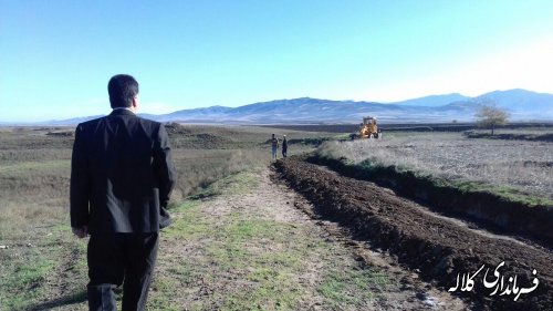 راه عبوری ساکنین روستای سدشهید چمران بخش مرکزی بهسازی شد