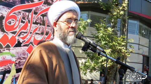 'گزارش راهپیمایی 13 آبان در کلاله + گزارش تصویری
