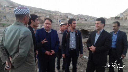 جاده روستای اقچی بزرگ دهستان تمران بخش مرکزی آسفالت میشود