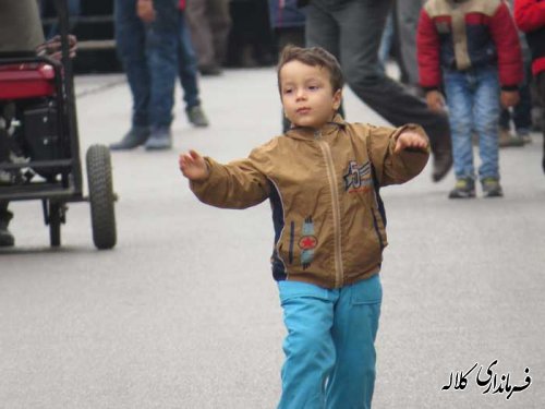 مراسم عزاداری اربعین حسینی در کلاله برگزار شد