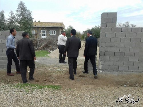 بازدید بخشدار مرکزی از روستای صوفیان