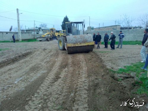 معابر روستای مالای شیخ غراوی زیرسازی شد