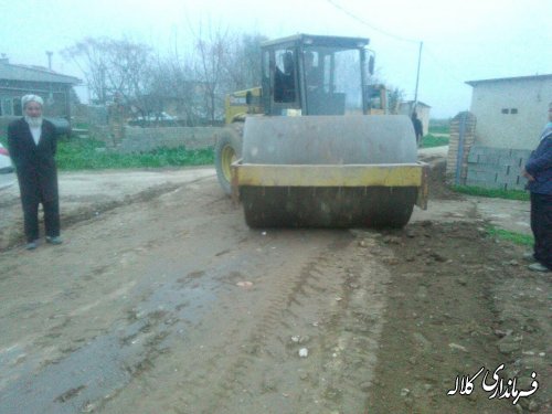 معابر روستای مالای شیخ غراوی زیرسازی شد