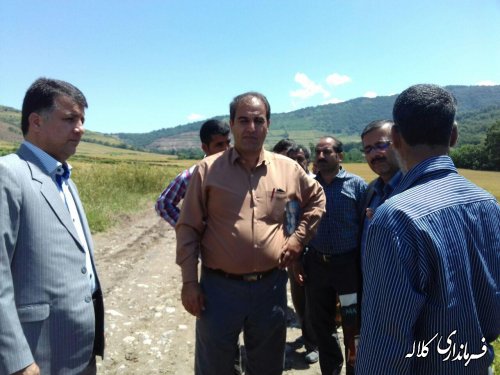 مشکلات کشاورزان روستای کاظم خوجه بخش مرکزی مورد بررسی قرار گرفت 