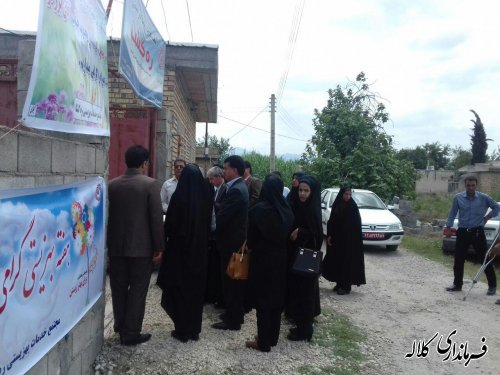 افتتاح مجتمع خدمات بهزیستی در روستای کنگور بخش مرکزی