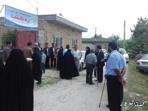 افتتاح مجتمع خدمات بهزیستی در روستای کنگور بخش مرکزی