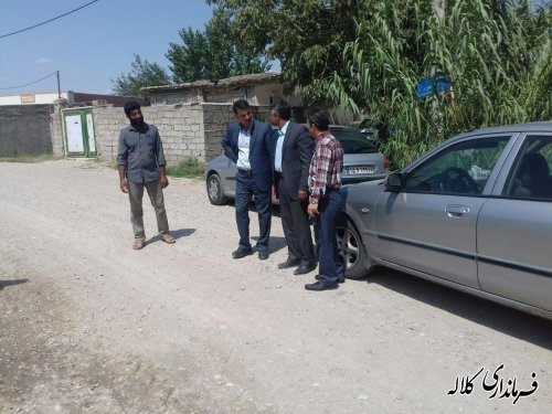 معابر روستای دشتی بخش مرکزی در دستور شن ریزی قرار گرفت